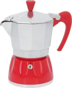 G.A.T. Moka Delizia 3-Cup Moka Pot - Red