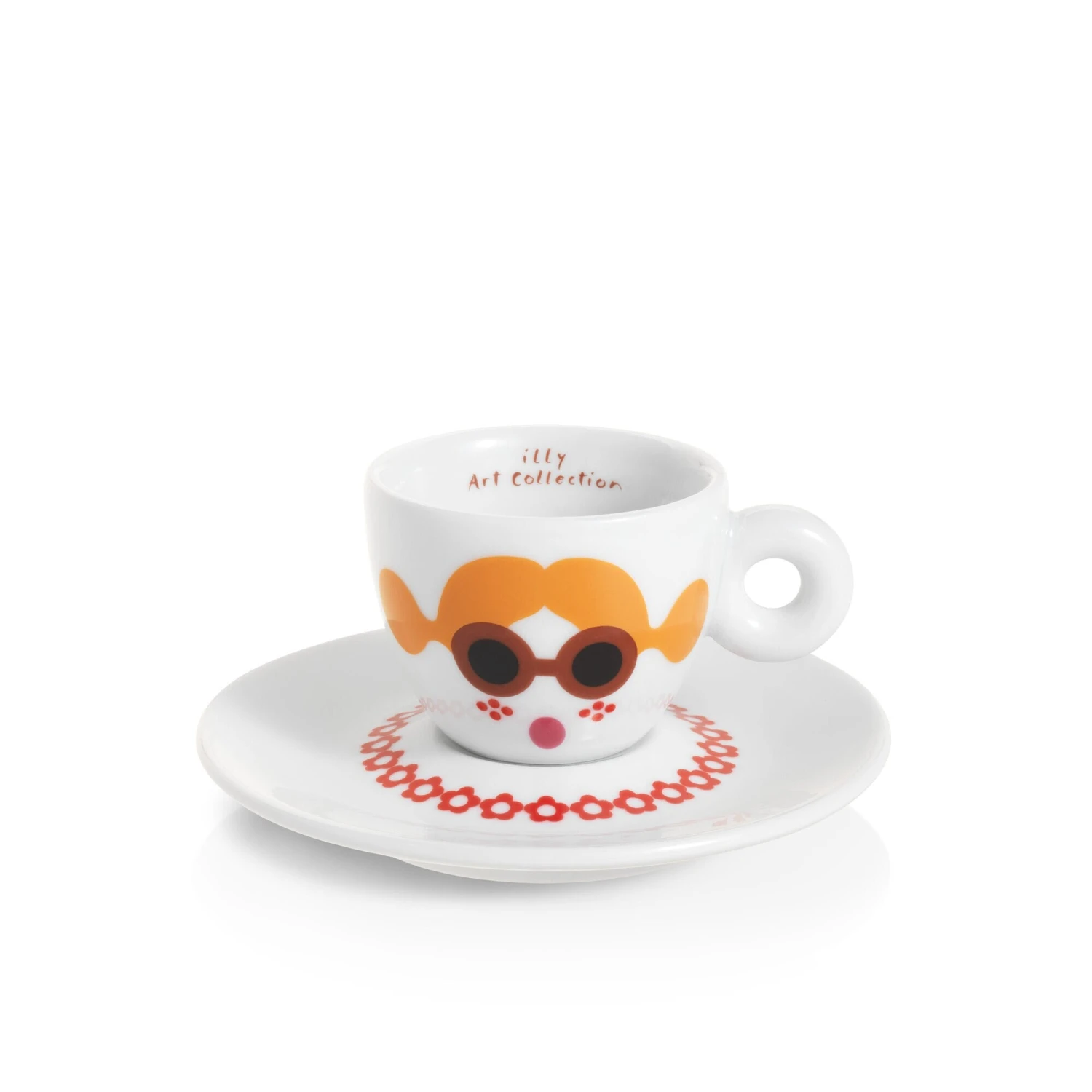 Illy Art Collection Olimpia Zagnoli Espresso Cups - Set Of 6 5 Illy Art Collection Olimpia Zagnoli Espresso Cups - Set Of 6 - Image 3