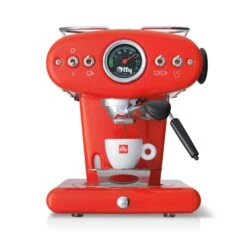 Illy X1 Anniversary E.S.E. Pod & Ground Coffee Machine - Red 12 Illy X1 Anniversary E.S.E. Pod & Ground Coffee Machine - Red -Coffee Series Store 20294 X1 ECO RED FRONT 1 ESP EROG