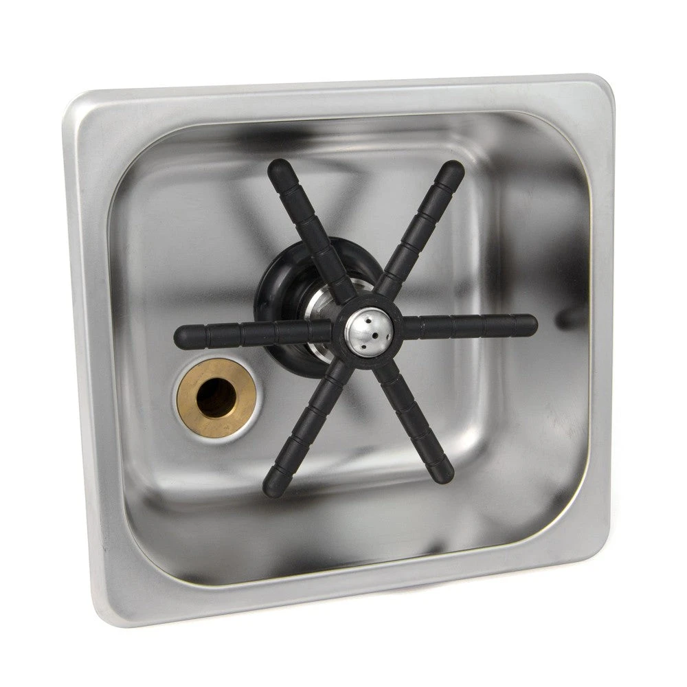 Barista Basics Built In Rinser - 6" X 6" X 2" Pan Size 4 Barista Basics Built In Rinser - 6" X 6" X 2" Pan Size - Image 2