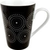 Konitz Black And White 13oz Mug Burst Design -Coffee Series Store 5579 original konitz black and white 13oz mug burst