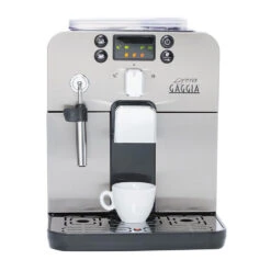 Gaggia Brera Espresso Machine In Black -Coffee Series Store 5821 original gaggia brera espresso machine in black center 2