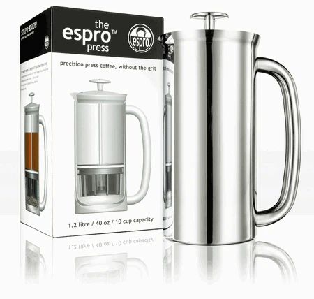 Espro P7 Press For Coffee 32oz - Polished Stainless Steel 5 Espro P7 Press For Coffee 32oz - Polished Stainless Steel - Image 3