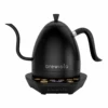 Brewista Artisan Electric Gooseneck Kettle - All Black -Coffee Series Store ArtisanKettlesolidblackonblacksideview 1