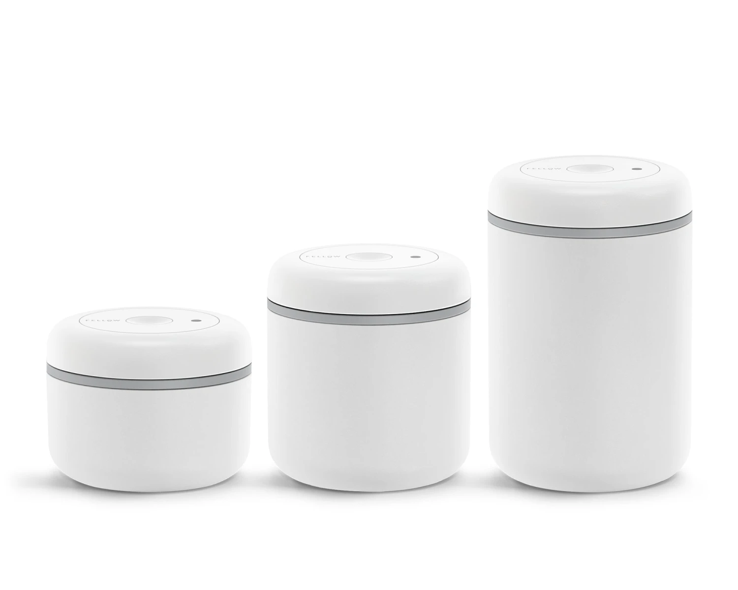 Fellow Atmos Vacuum Container 0.7L - Matte White 4 Fellow Atmos Vacuum Container 0.7L - Matte White - Image 2