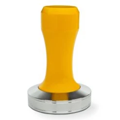 BIT 58.6mm Flat Espresso Tamper - Yellow