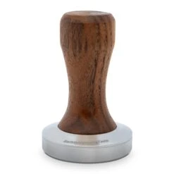 BIT 58.6mm Flat Espresso Tamper - Walnut
