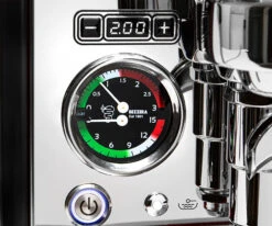 Bezzera Aria PID Espresso Machine With Flow Control - Black With Rosewood -Coffee Series Store BZARIABLKPIDFC 3 G