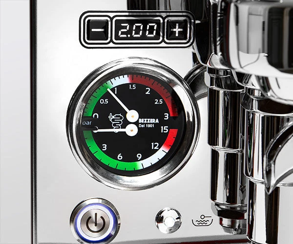 Bezzera Aria PID Espresso Machine With Flow Control - Pure Steel 10 Bezzera Aria PID Espresso Machine With Flow Control - Pure Steel - Image 8