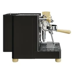 Lelit Bianca V3 Dual Boiler Espresso Machine - Matte Black -Coffee Series Store BiancaV3MatteBlack Side