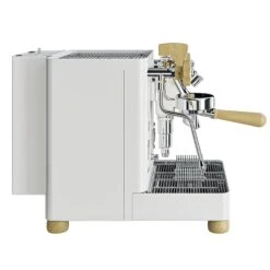 Lelit Bianca V3 Dual Boiler Espresso Machine - Matte White -Coffee Series Store BiancaV3MatteWhite Side