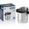 DeLonghi Knock Box - Stainless Steel -Coffee Series Store DLSC059 BattiFiltro