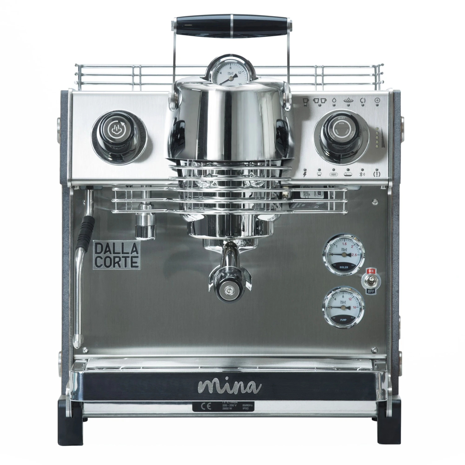 Dalla Corte Mina Espresso Machine (110v) - White 4 Dalla Corte Mina Espresso Machine (110v) - White - Image 2