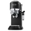 DeLonghi EC685BK Dedica Deluxe Espresso Machine - Black -Coffee Series Store DedicaDeluxeBlack Angled