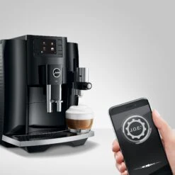 JURA E8 Espresso Machine - Piano Black (NAA) 29 JURA E8 Espresso Machine - Piano Black (NAA) -Coffee Series Store E8 Piano Black NAA infinitytable joe iphone square