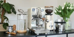 ECM Puristika Single-Boiler Espresso Machine Cream -Coffee Series Store ECM Puristika creme Milieu