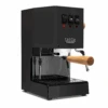 Gaggia Classic Evo Pro Espresso Machine In Thunder Black With Olive Wood -Coffee Series Store GACLASSICEVOPROBLKOW Black Olive Bottomless EVO 1153