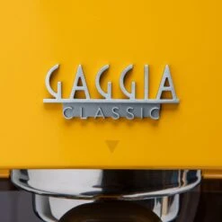 Gaggia Classic Evo Pro Espresso Machine In Sunshine Yellow With Walnut -Coffee Series Store GACLASSICEVOPROYLW 2099 3905f702 0ee0 403b 80fd 1395c4a39d01