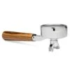 Zebra Wood Double Spout Gaggia Portafilter 1 Zebra Wood Double Spout Gaggia Portafilter -Coffee Series Store GAZWPFHNDL2S