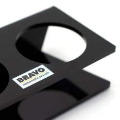 Bravo Acrylic Tamper And Distributor Stand - Black -Coffee Series Store IMG 1432