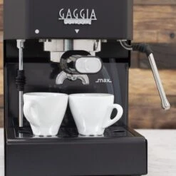 Gaggia Classic Evo Pro Espresso Machine In Thunder Black With Olive Wood -Coffee Series Store IMG 4120 646c36bc 7ad6 4125 ae78 07f48e08f972