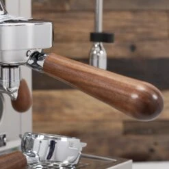 Rocket Espresso R Cinquantotto Espresso Machine - Walnut Accents -Coffee Series Store IMG 4477