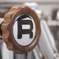 Rocket Espresso R Cinquantotto Espresso Machine - Walnut Accents -Coffee Series Store IMG 4479