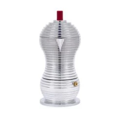 Illy Alessi Pulcina 3 Cup Moka Pot - Red -Coffee Series Store IMG 5812