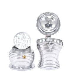 Illy Alessi Pulcina 3 Cup Moka Pot - Red -Coffee Series Store IMG 5857