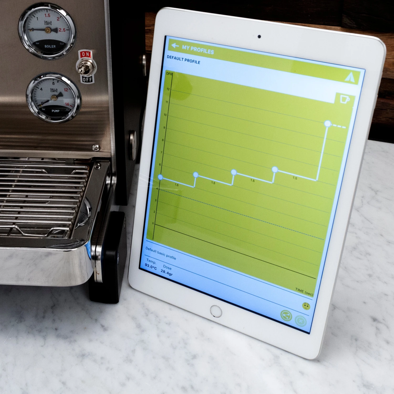 Dalla Corte Mina Espresso Machine (110v) - White 19 Dalla Corte Mina Espresso Machine (110v) - White - Image 17