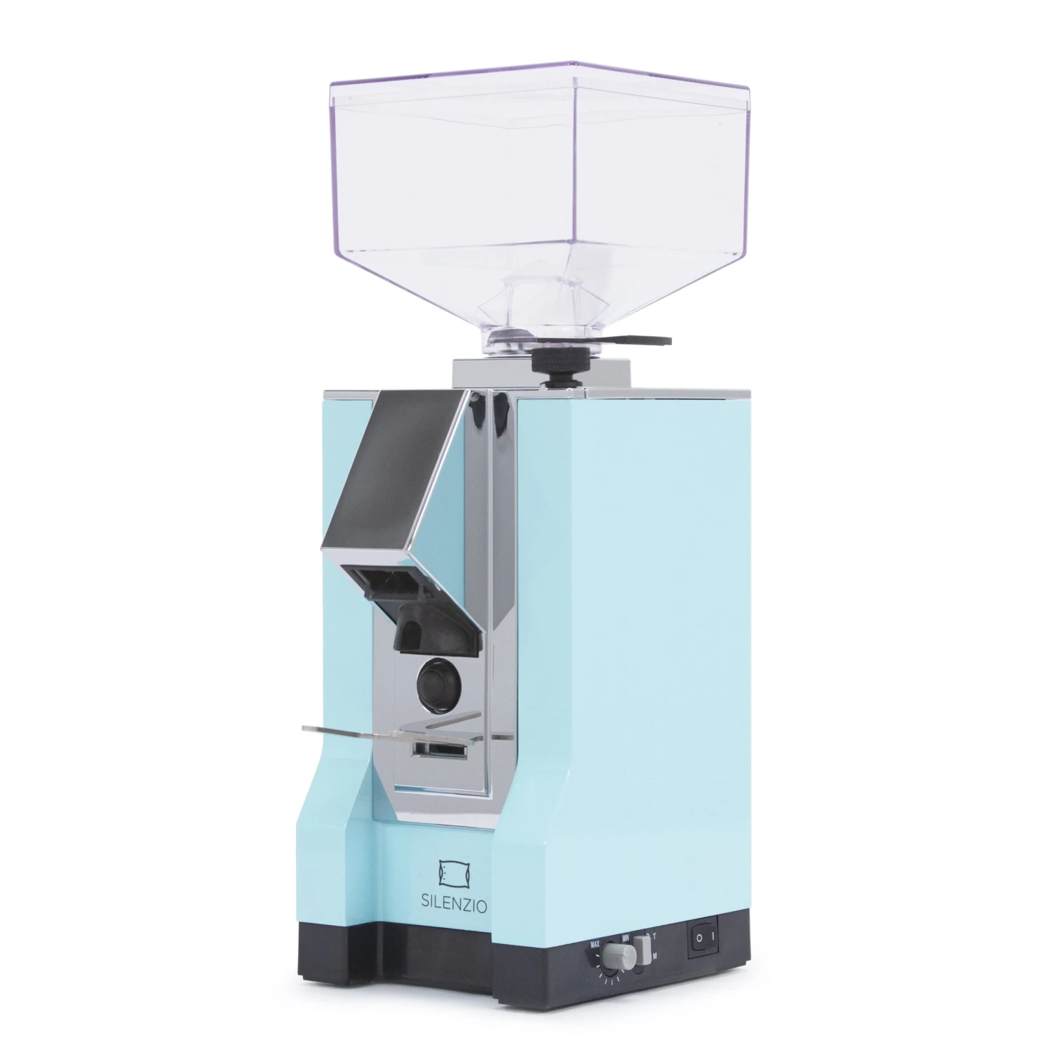 Eureka Mignon Silenzio Espresso Grinder In Tiffany Blue 3 Eureka Mignon Silenzio Espresso Grinder In Tiffany Blue
