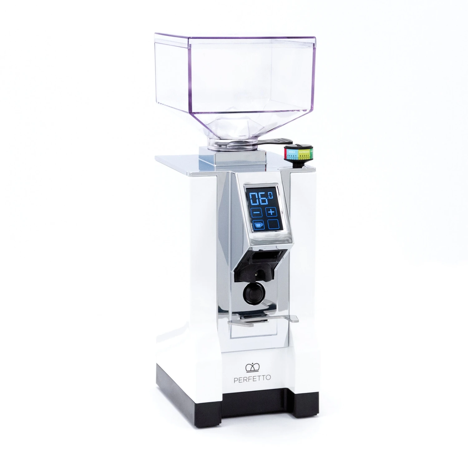 Eureka Mignon Perfetto Coffee Grinder In White 5 Eureka Mignon Perfetto Coffee Grinder In White - Image 3