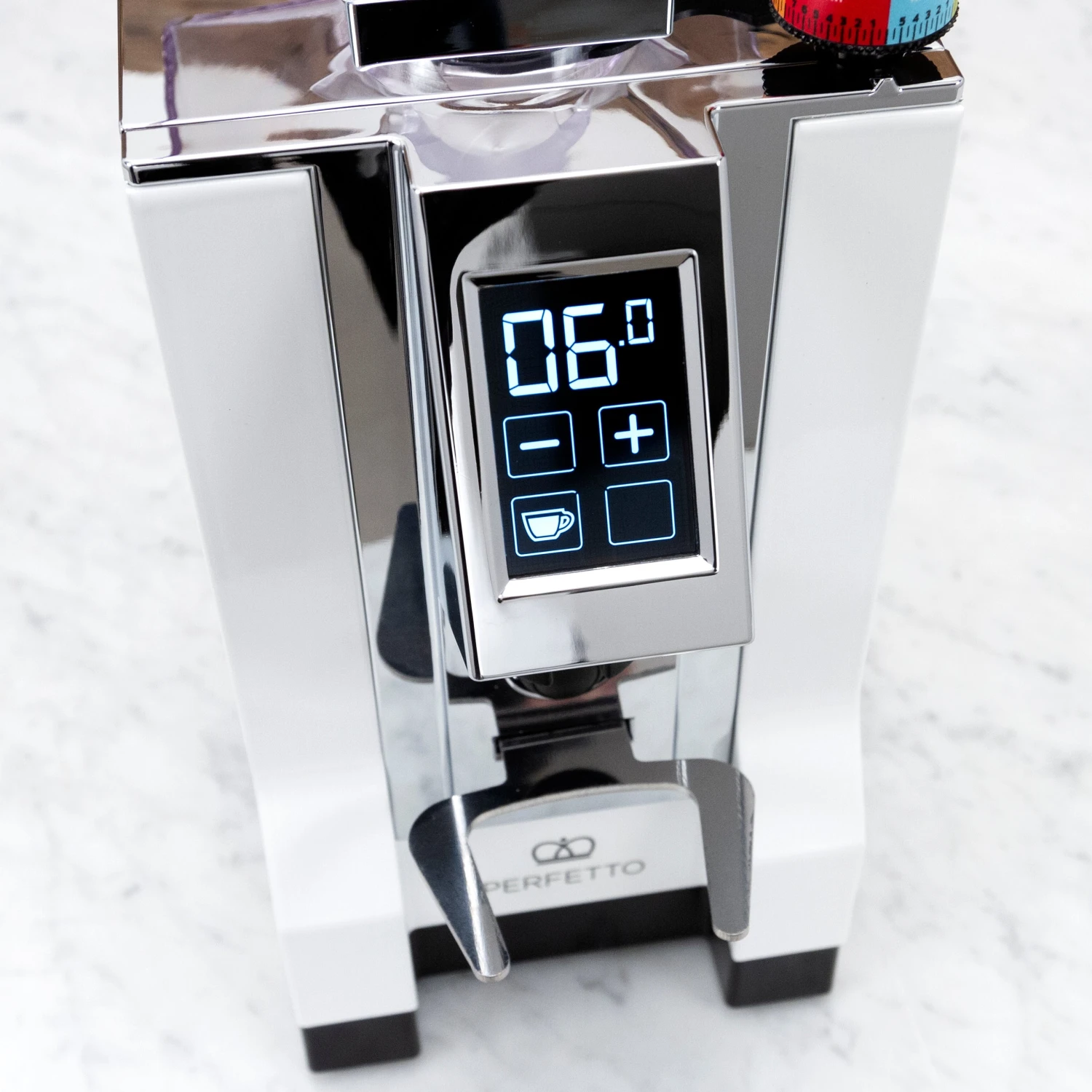 Eureka Mignon Perfetto Coffee Grinder In White 7 Eureka Mignon Perfetto Coffee Grinder In White - Image 5