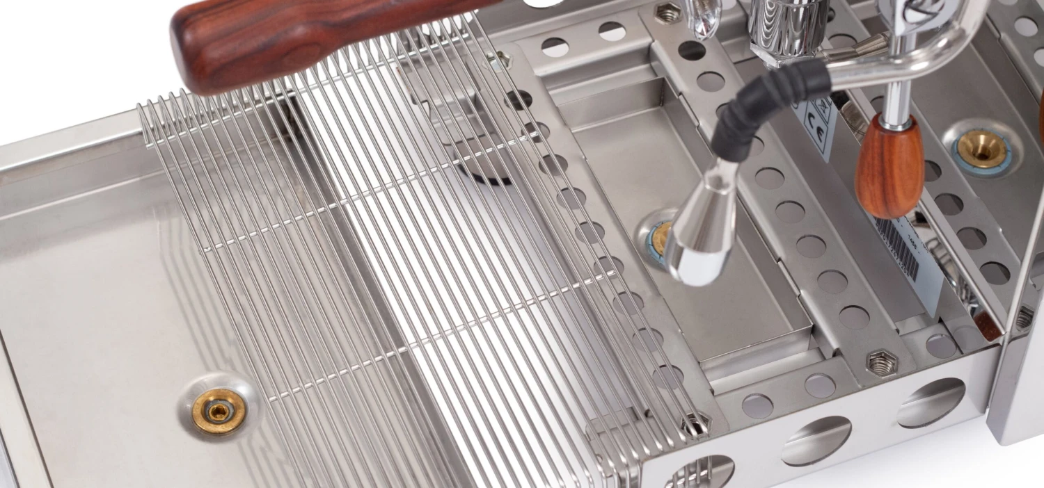 Bezzera DUO MN Dual Boiler Espresso Machine With Flow Control - Total White 10 Bezzera DUO MN Dual Boiler Espresso Machine With Flow Control - Total White - Image 8