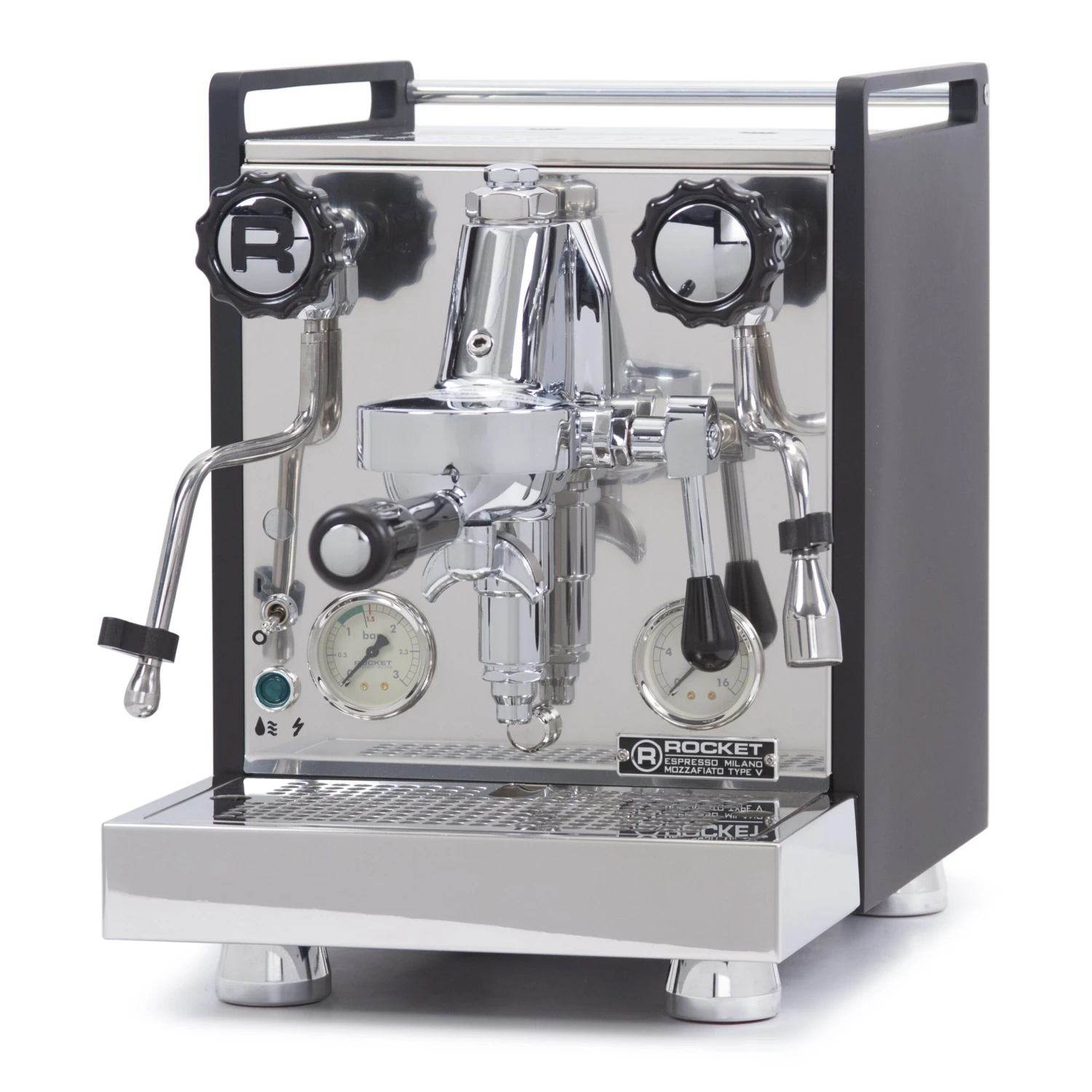 Rocket Espresso Mozzafiato Cronometro V Nera Espresso Machine 3 Rocket Espresso Mozzafiato Cronometro V Nera Espresso Machine