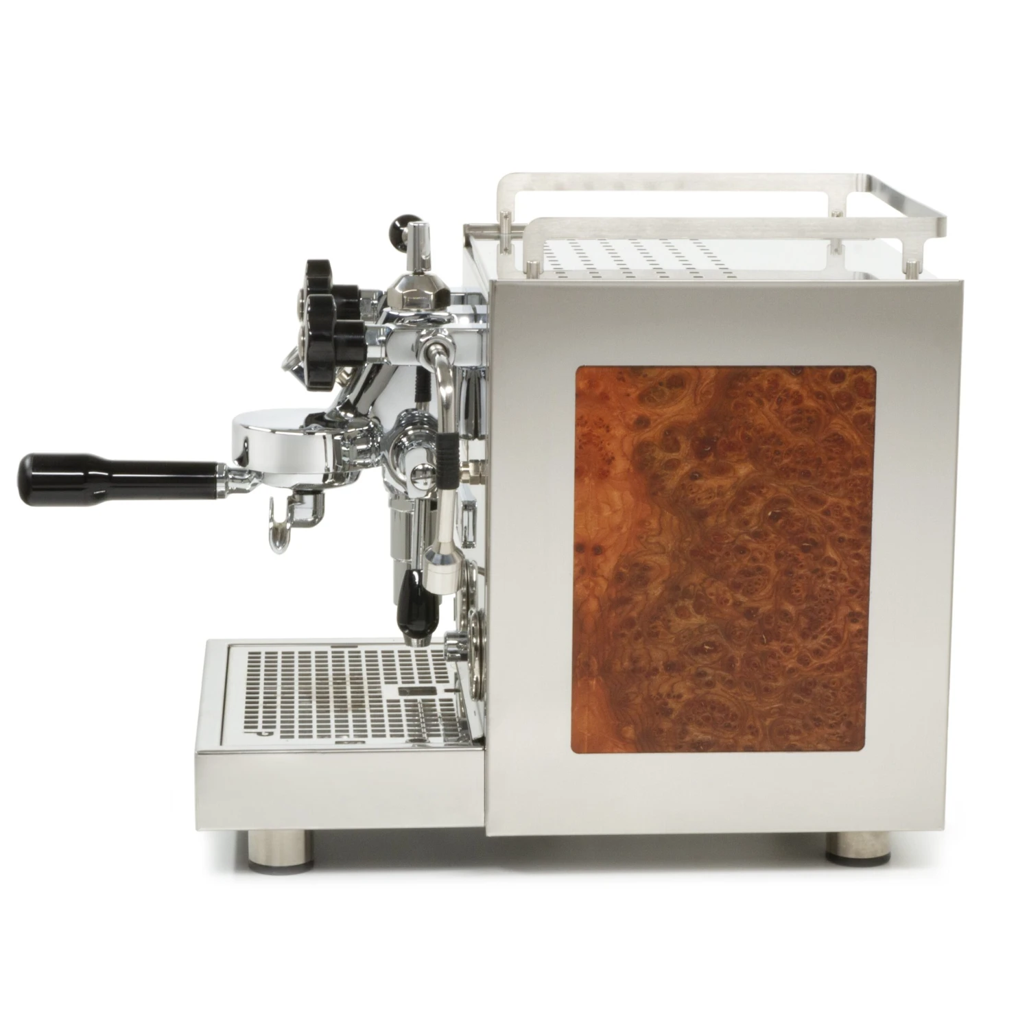 Profitec Pro 600 Dual Boiler Espresso Machine With Flow Control - Elm Carpathian Burl 4 Profitec Pro 600 Dual Boiler Espresso Machine With Flow Control - Elm Carpathian Burl - Image 2