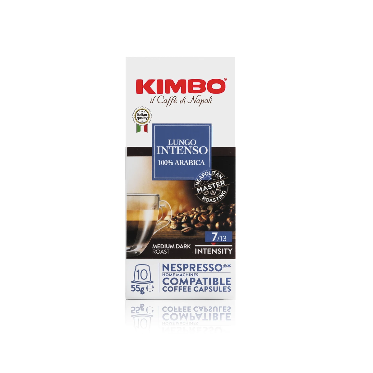 Kimbo Il Caffe Di Napoli Nespresso Original Compatible Capsules 10ct - Lungo Intenso 3 Kimbo Il Caffe Di Napoli Nespresso Original Compatible Capsules 10ct - Lungo Intenso
