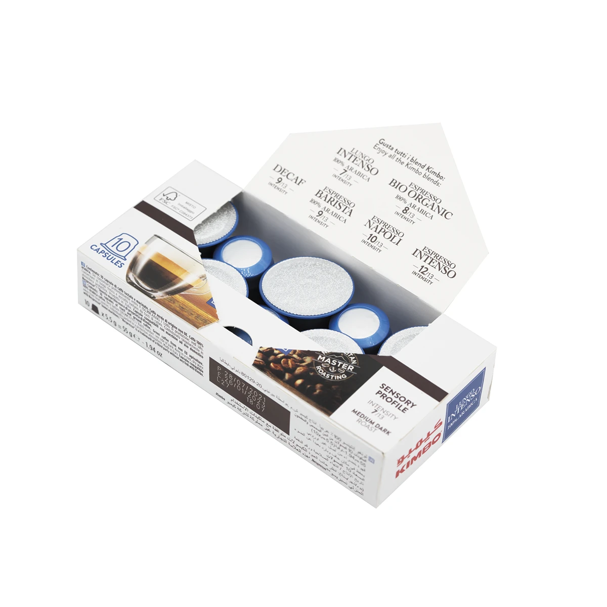 Kimbo Il Caffe Di Napoli Nespresso Original Compatible Capsules 10ct - Lungo Intenso 6 Kimbo Il Caffe Di Napoli Nespresso Original Compatible Capsules 10ct - Lungo Intenso - Image 4