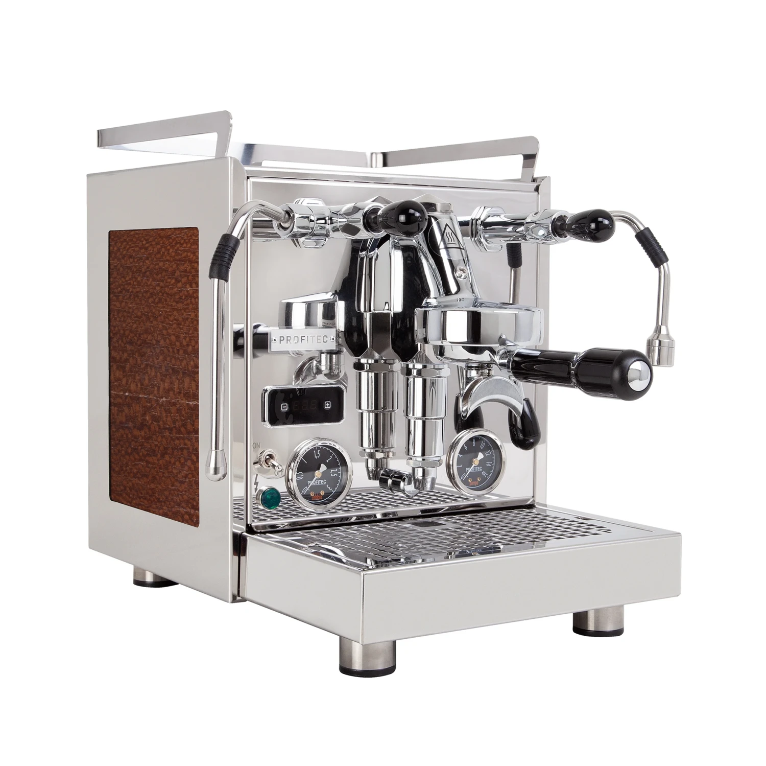 Profitec Pro 600 Dual Boiler Espresso Machine With Quick Steam Plus - Lacewood Quarter Cut 3 Profitec Pro 600 Dual Boiler Espresso Machine With Quick Steam Plus - Lacewood Quarter Cut