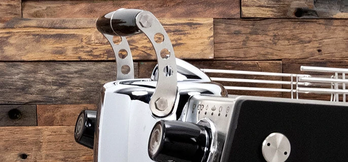 Dalla Corte Mina Espresso Machine (110v) - White 7 Dalla Corte Mina Espresso Machine (110v) - White - Image 5