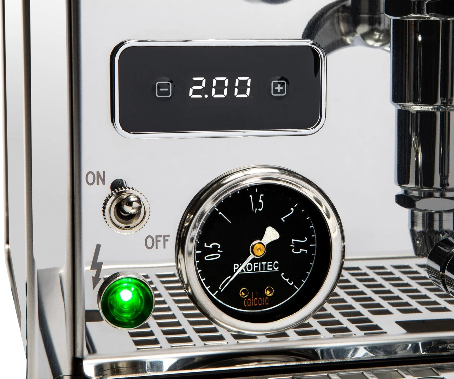 Profitec Pro 600 Dual Boiler Espresso Machine With Quick Steam Plus - Lacewood Quarter Cut 14 Profitec Pro 600 Dual Boiler Espresso Machine With Quick Steam Plus - Lacewood Quarter Cut - Image 12