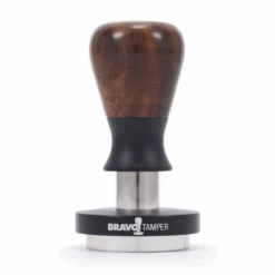Bravo Espresso Tamper Dark Wood Handle 54.7mm
