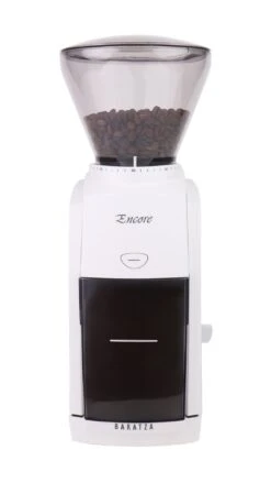 Baratza Encore Coffee Grinder In White 14 Baratza Encore Coffee Grinder In White -Coffee Series Store WEncore Front