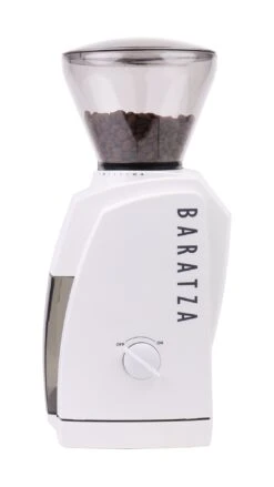 Baratza Encore Coffee Grinder In White 15 Baratza Encore Coffee Grinder In White -Coffee Series Store WEncore Side