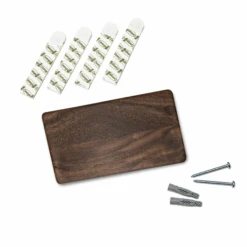 Wiedemann Hangup 2pc Equipment Rack - Walnut -Coffee Series Store WMHANGUP2WL 06