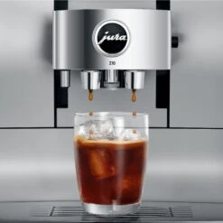 JURA Z10 Super-Automatic Espresso Machine -Coffee Series Store Z10 det Al Wh cof spout CBCoffeePrep Original 30763