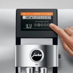 JURA Z10 Super-Automatic Espresso Machine -Coffee Series Store Z10 det Al Wh screen touch PrdPrg en Original eng 30770