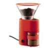 Bodum Bistro Burr Coffee Grinder In Red 1 Bodum Bistro Burr Coffee Grinder In Red -Coffee Series Store bodum bistro burr grinder in red
