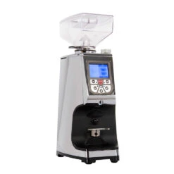 Eureka Atom Espresso Grinder In Chrome -Coffee Series Store eureka atom chrome right