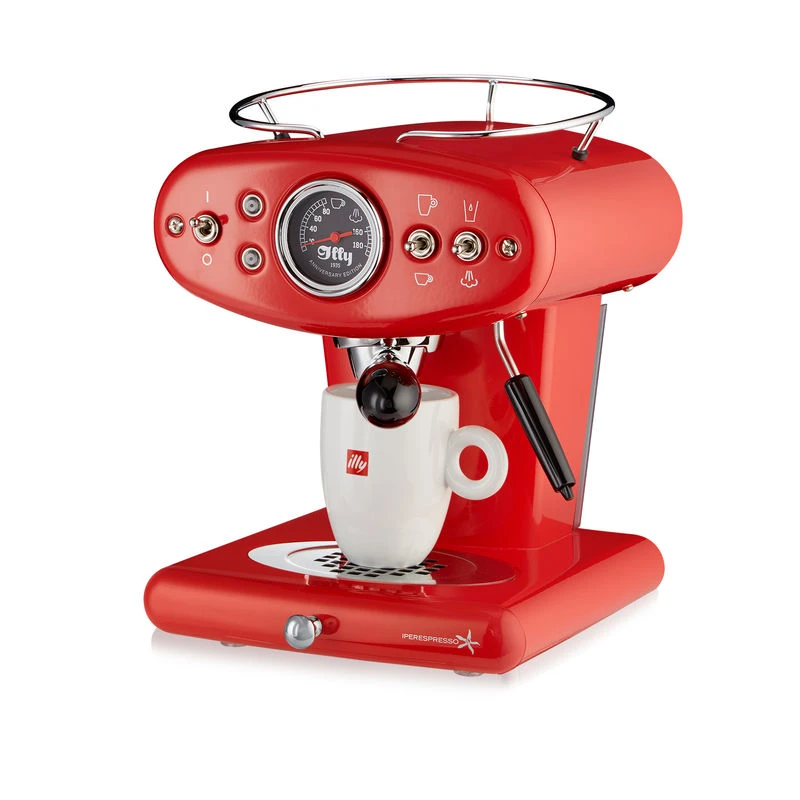 Illy X1 IperEspresso Anniversary 1935 Machine - Red 4 Illy X1 IperEspresso Anniversary 1935 Machine - Red - Image 2
